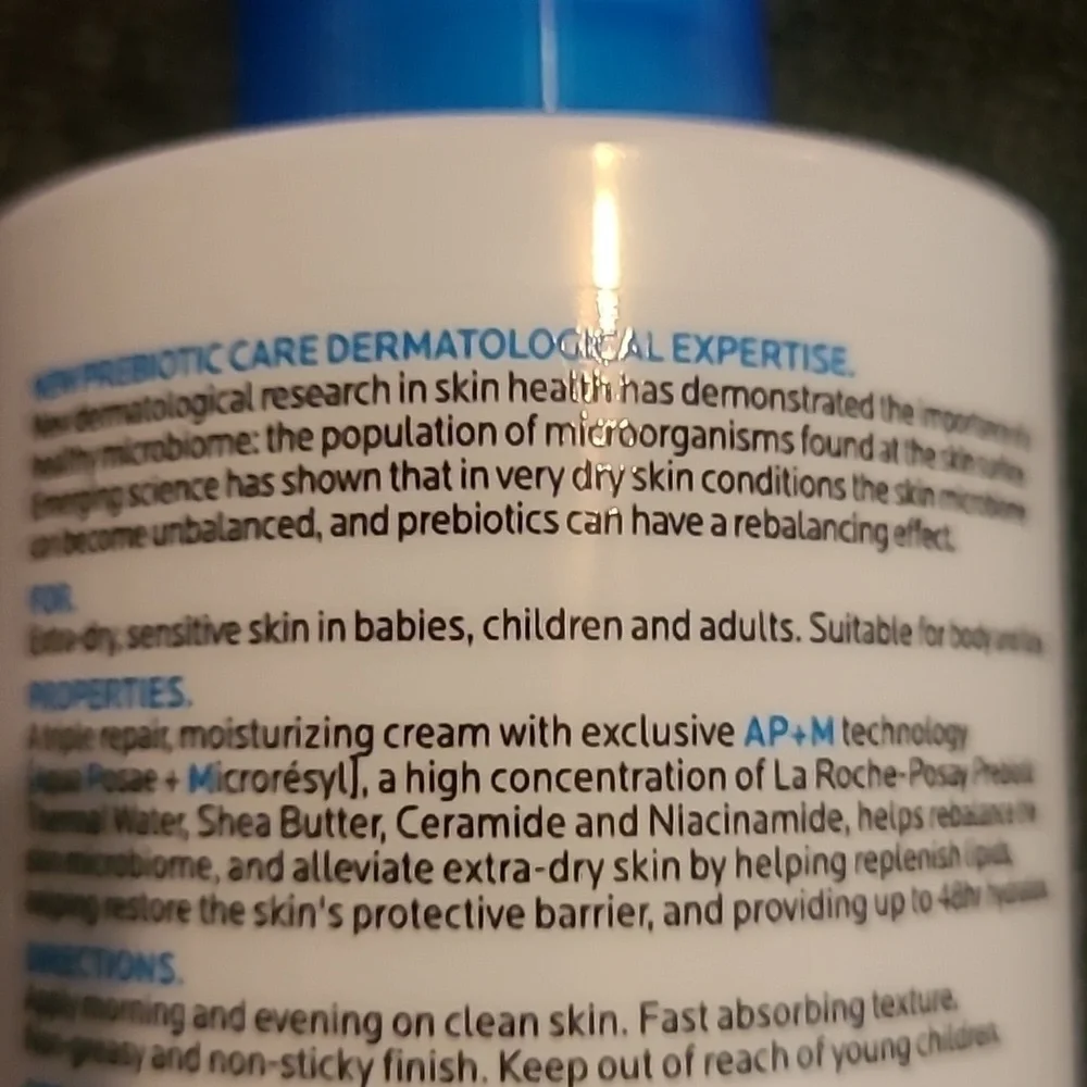 LA ROCHE-POSAY lipikar AP+m Triple Repair Moisturizing Cream 400ml 13.52 oz NEW - Picture 5 of 7